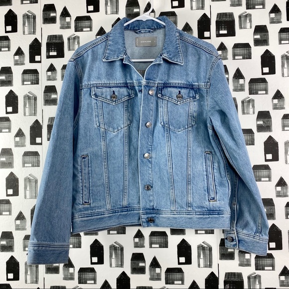 Everlane Jackets & Blazers - Everlane | Women’s Light wash Medium Denim Jacket